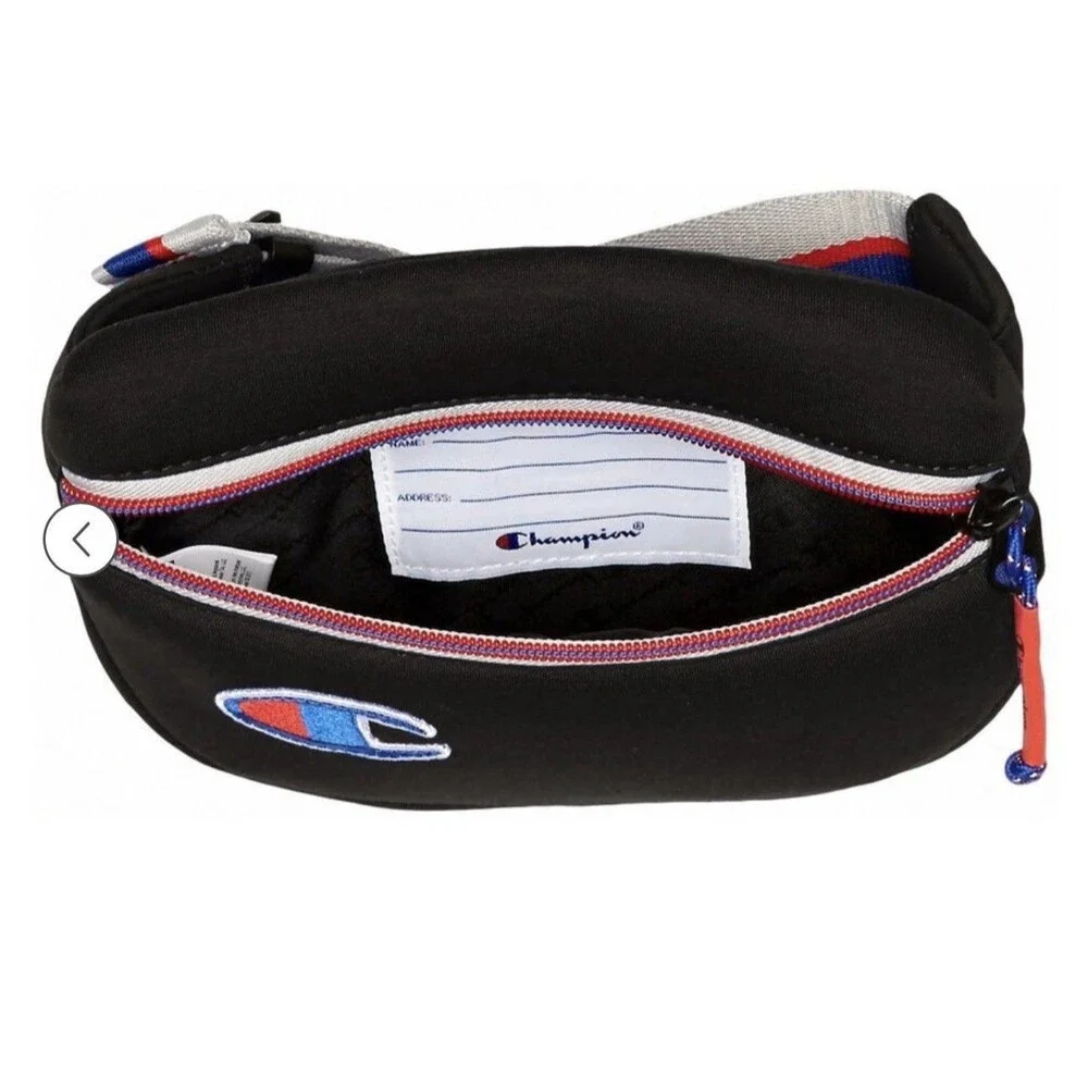 Champion unisex adult Attribute Waistbag Fanny Waist Packs, black, One Size